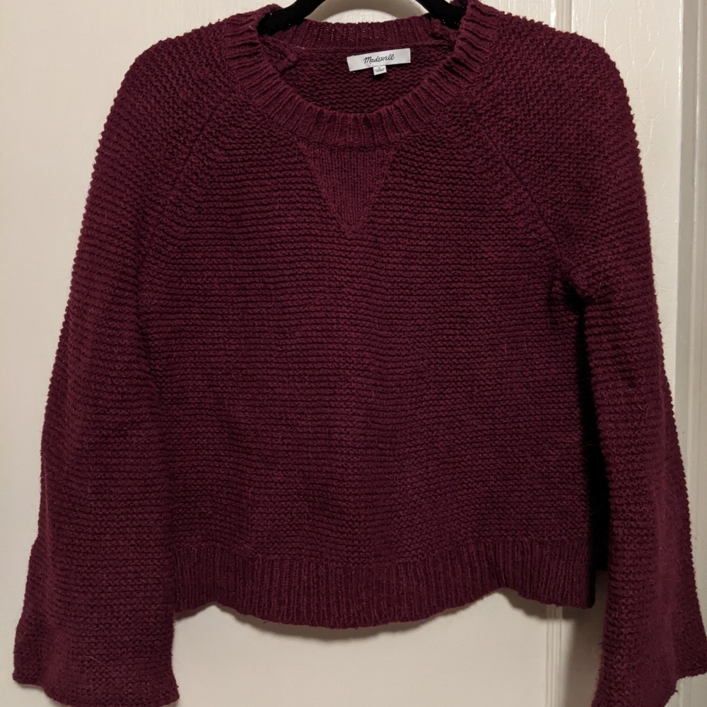Madewell Plum Sweater size S